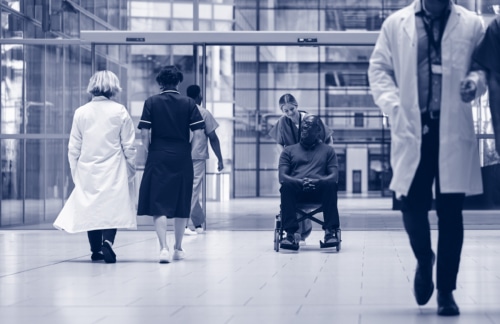 DuoTone Hospital Walkway